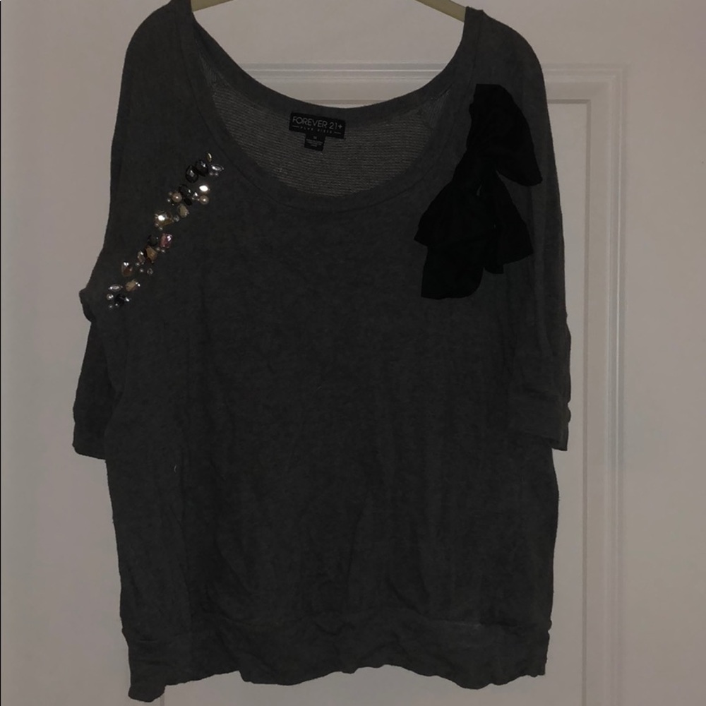 Forever 21 plus size 3/4 sleeve sweater